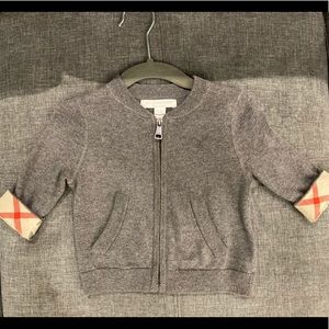 Burberry baby boy cardigan
